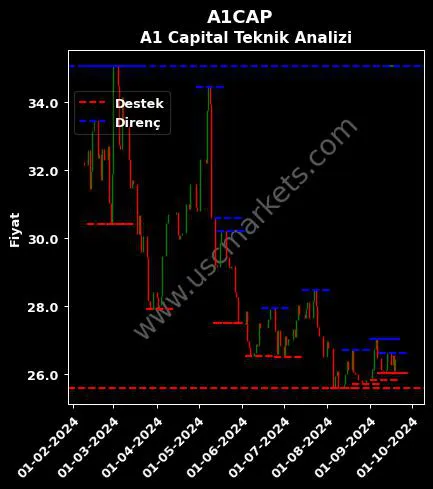 A1CAP fiyat-yorum-grafik