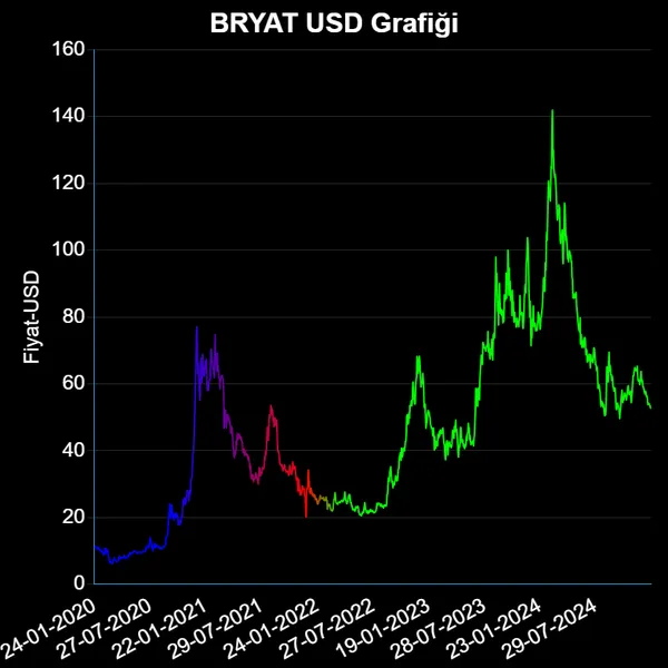 BRYAT Dolar Grafiği