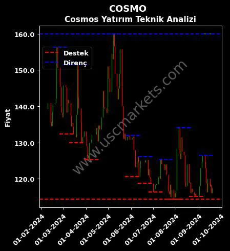 COSMO fiyat-yorum-grafik