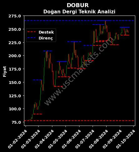 DOBUR fiyat-yorum-grafik