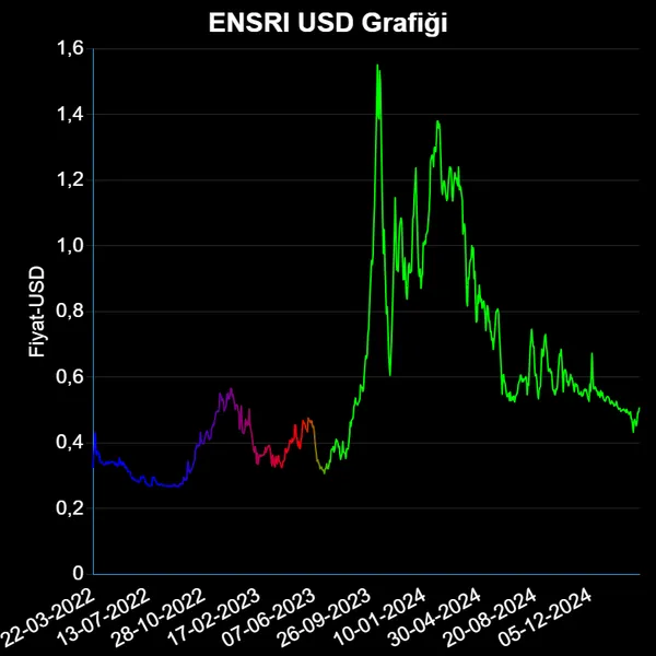 ENSRI Dolar Grafiği