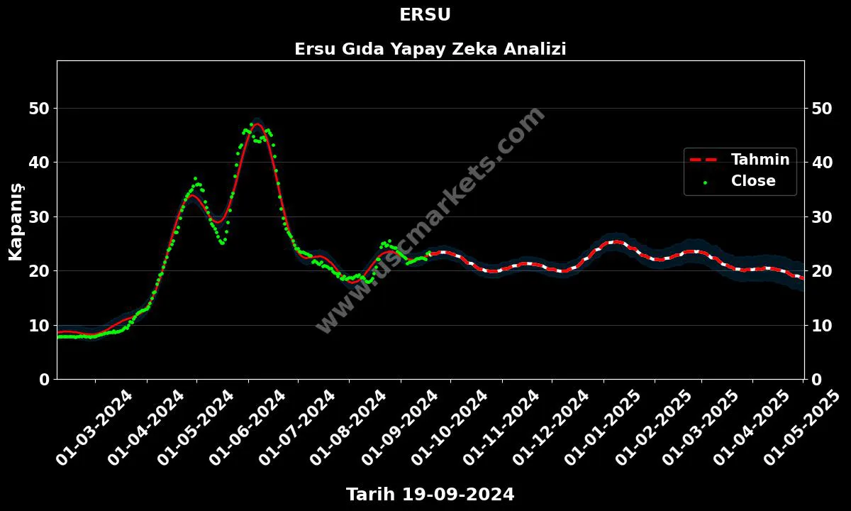 ERSU hisse hedef fiyat 2024 Ersu Gıda grafik