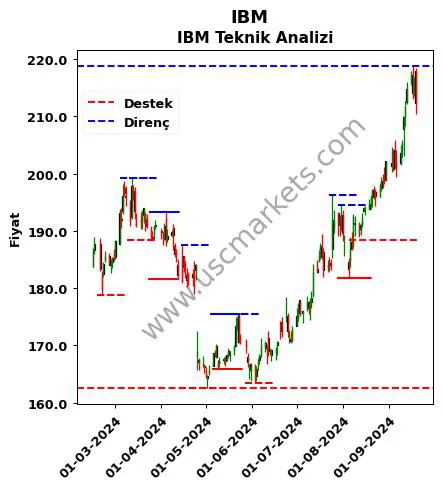 IBM fiyat-yorum-grafik