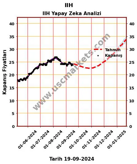 IIH hisse hedef fiyat 2024 IIH grafik