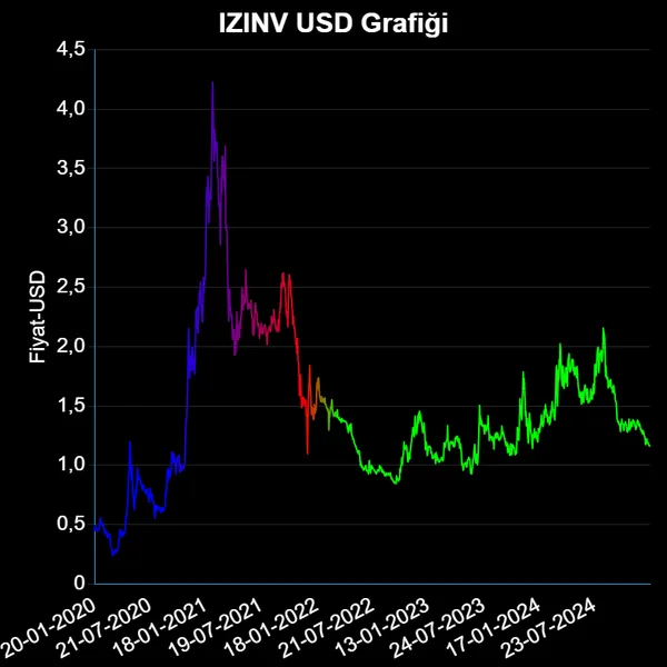 IZINV Dolar Grafiği