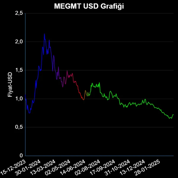 MEGMT Dolar Grafiği