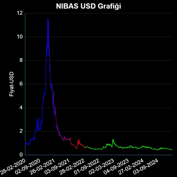 NIBAS Dolar Grafiği