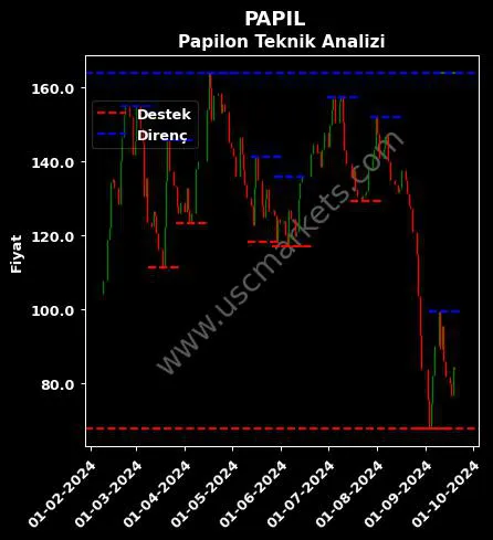 PAPIL fiyat-yorum-grafik