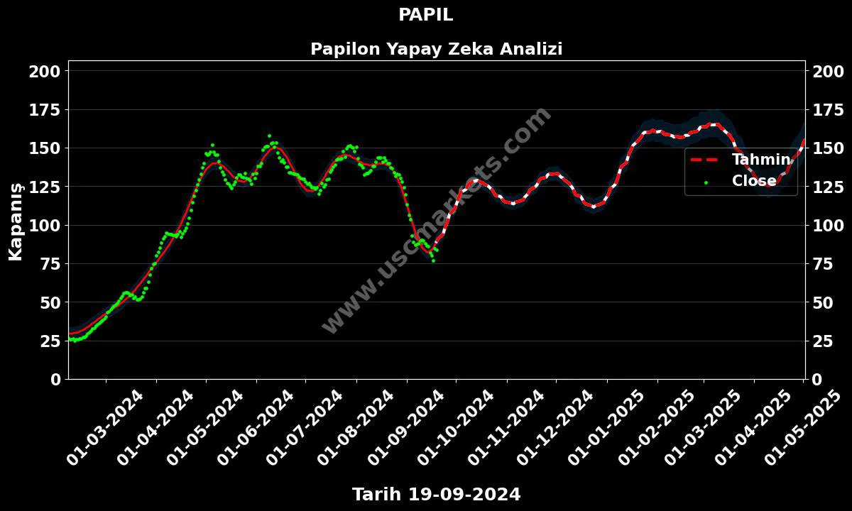 PAPIL hisse hedef fiyat 2024 Papilon grafik