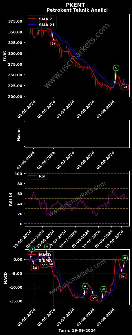 PKENT al veya sat PETROKENT TURİZM A.Ş. grafik analizi PKENT fiyatı