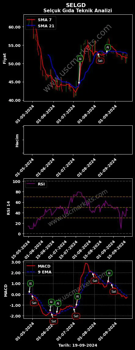SELGD al veya sat SELÇUK GIDA ENDÜSTRİ grafik analizi SELGD fiyatı
