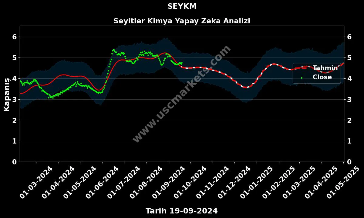 SEYKM hisse hedef fiyat 2024 Seyitler Kimya grafik