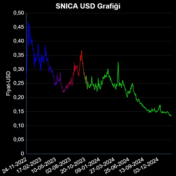 SNICA Dolar Grafiği