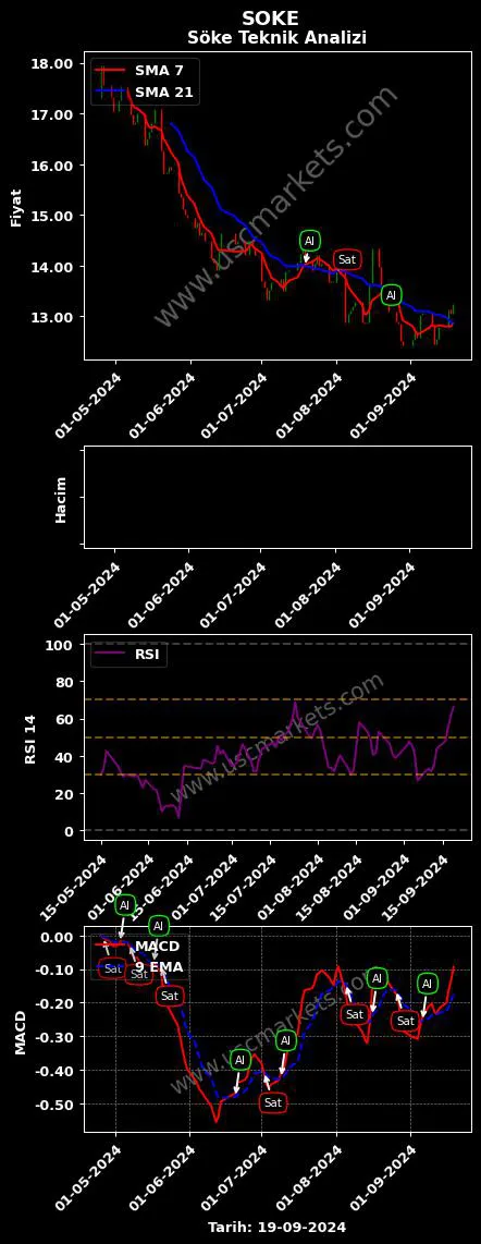 SOKE al veya sat SÖKE DEĞİRMENCİLİK SANAYİ grafik analizi SOKE fiyatı