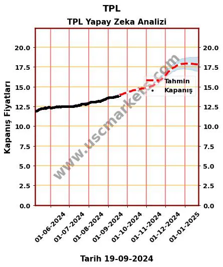 TPL hisse hedef fiyat 2024 TPL grafik