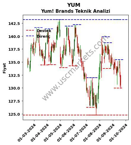 YUM fiyat-yorum-grafik