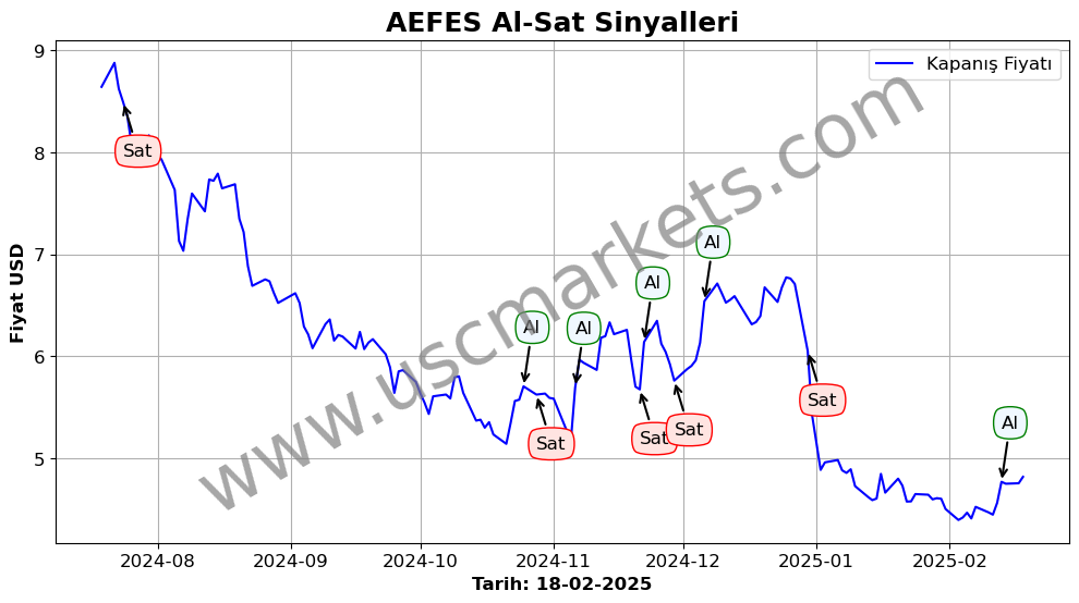 AEFES algoritma sinyalleri 4