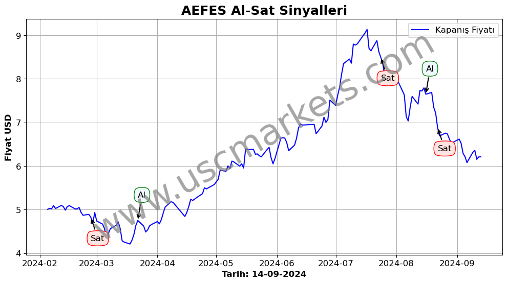 AEFES algoritma sinyalleri 2