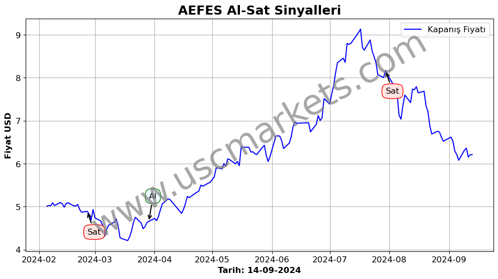 AEFES algoritma sinyalleri 4