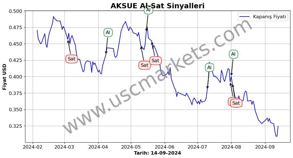 AKSUE algoritma sinyalleri 1