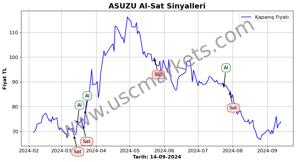 ASUZU algoritma sinyalleri 3