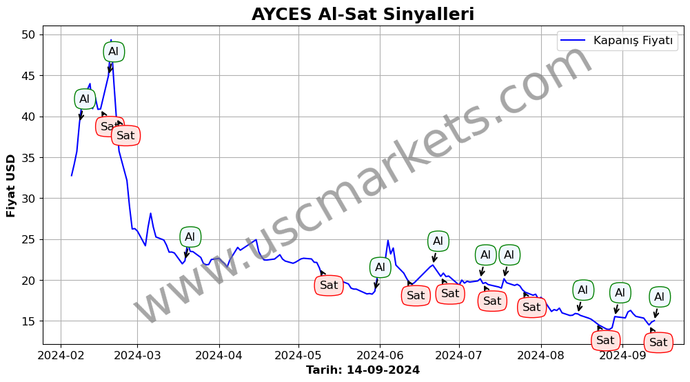 AYCES algoritma sinyalleri 2