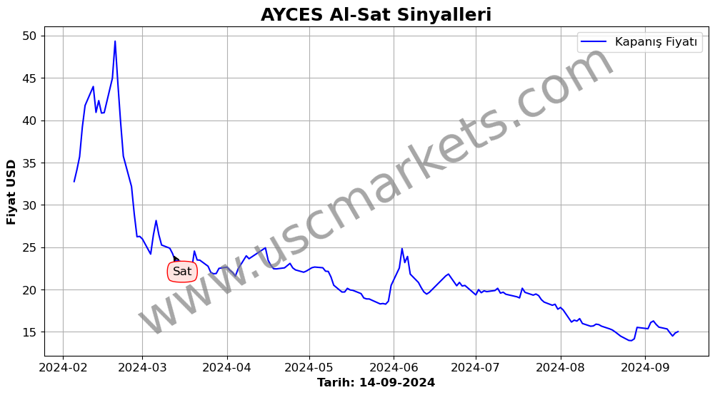 AYCES algoritma sinyalleri 4