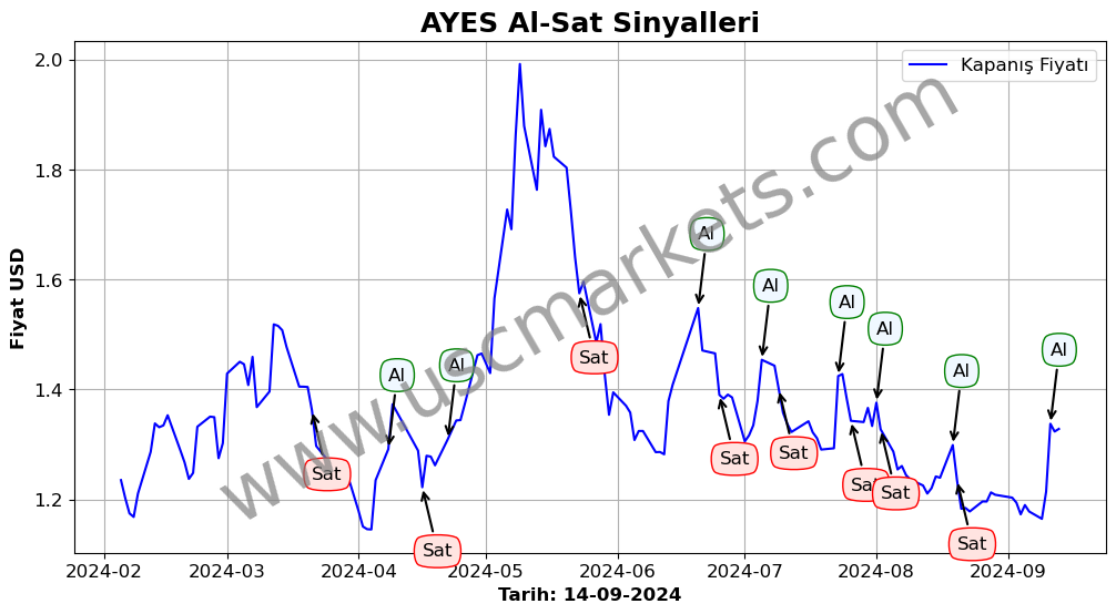 AYES algoritma sinyalleri 2