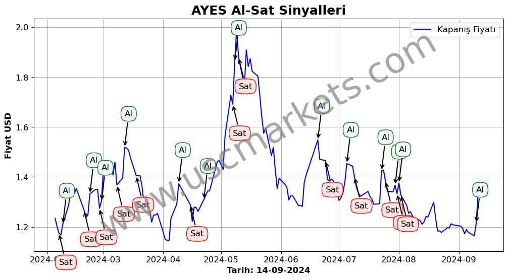 AYES algoritma sinyalleri 3