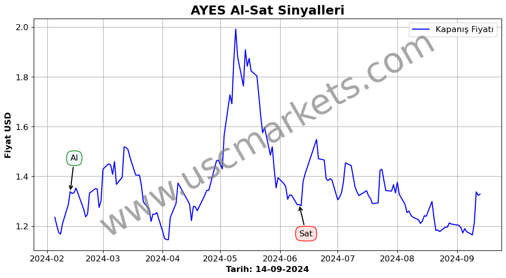 AYES algoritma sinyalleri 4