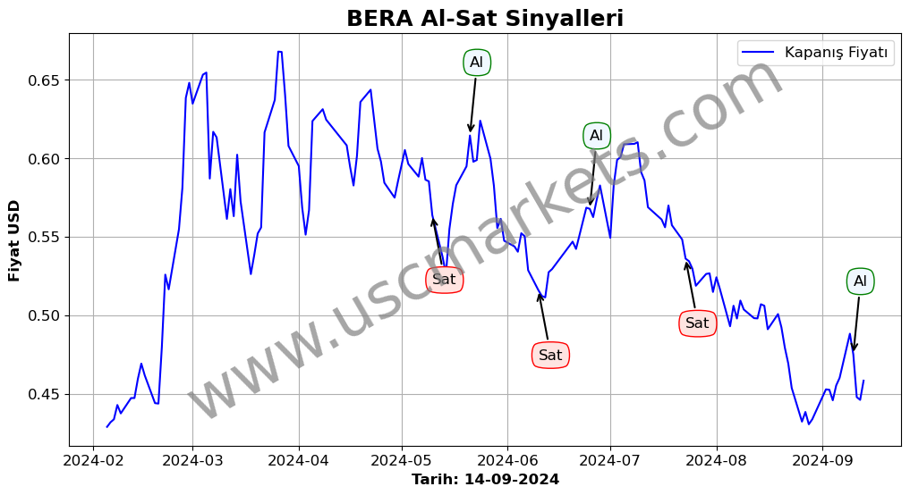 BERA algoritma sinyalleri 3