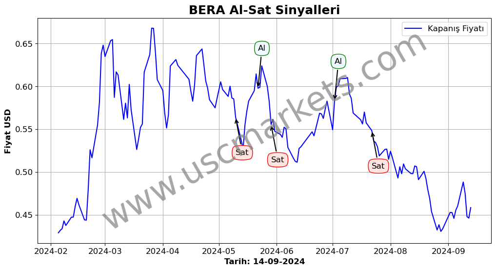 BERA algoritma sinyalleri 2