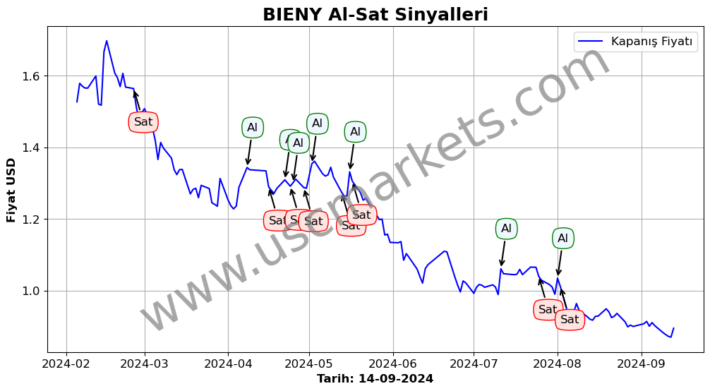 BIENY algoritma sinyalleri 4