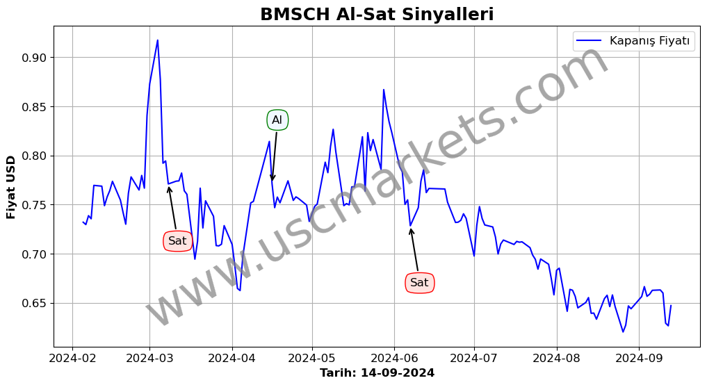 BMSCH algoritma sinyalleri 1