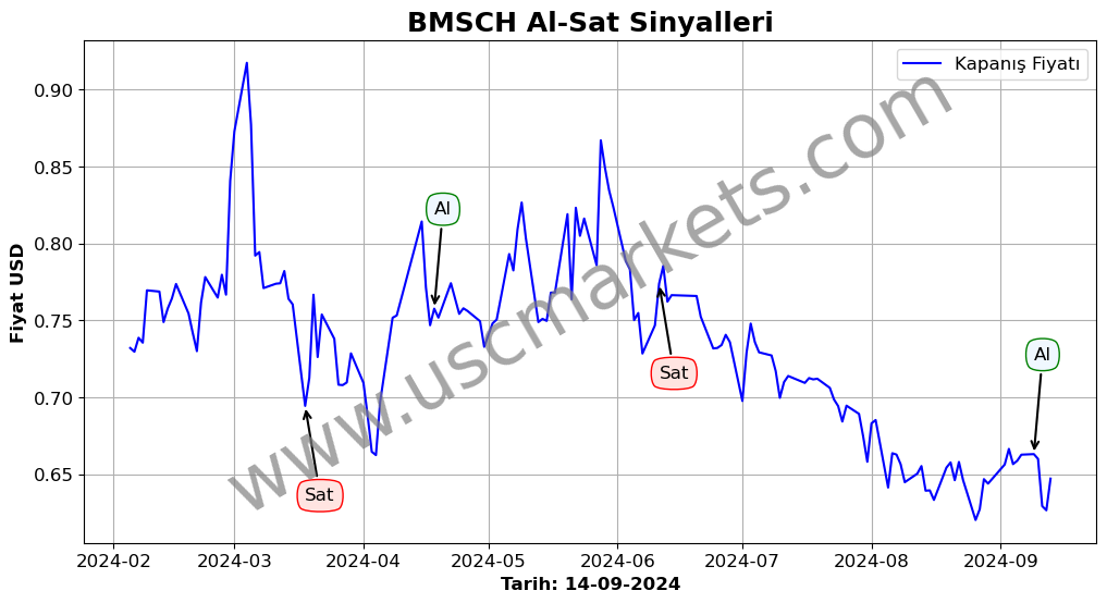 BMSCH algoritma sinyalleri 4