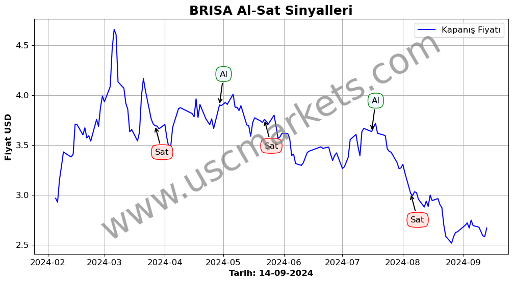 BRISA algoritma sinyalleri 2