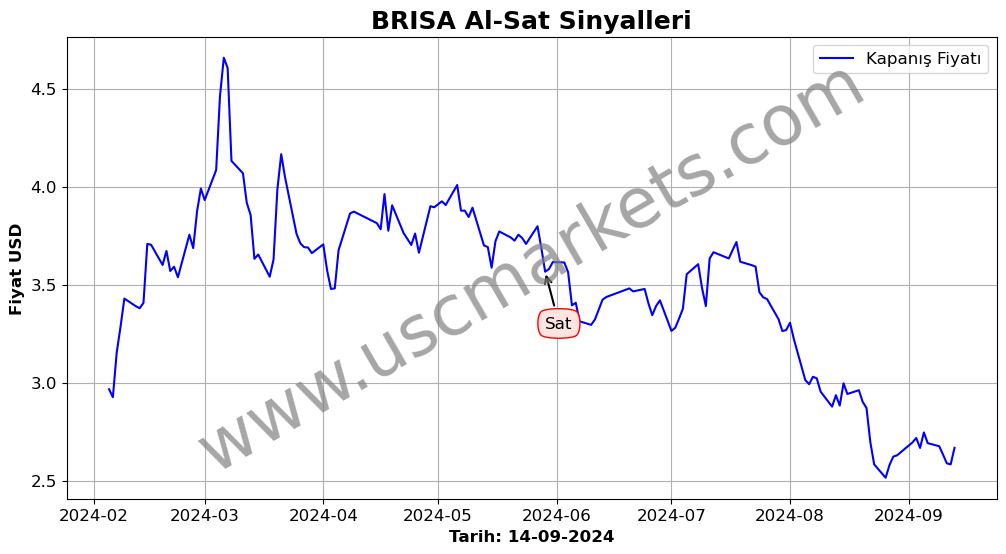 BRISA algoritma sinyalleri 3