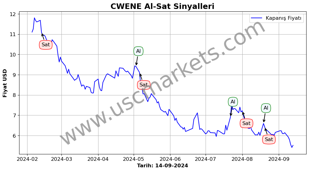 CWENE algoritma sinyalleri 2