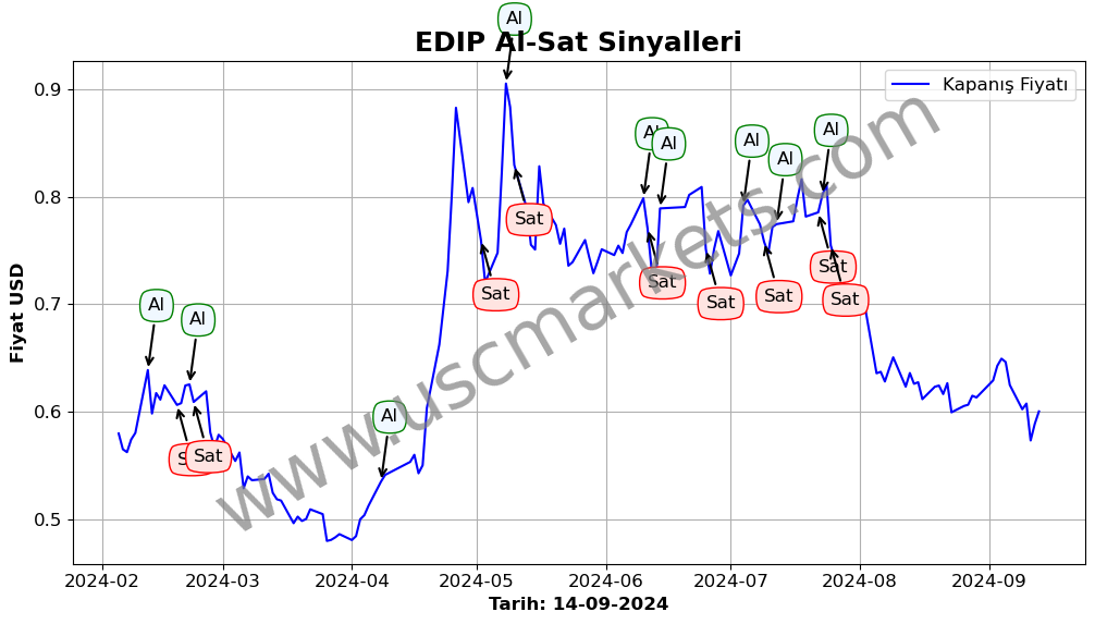 EDIP algoritma sinyalleri 4