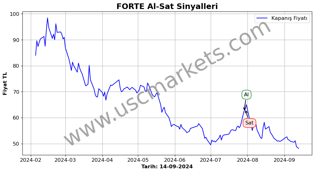 FORTE algoritma sinyalleri 3