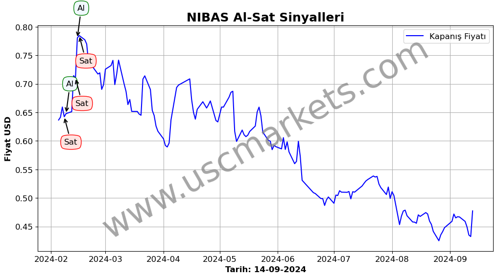 NIBAS algoritma sinyalleri 1