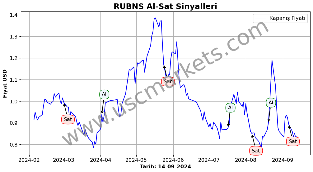 RUBNS algoritma sinyalleri 2