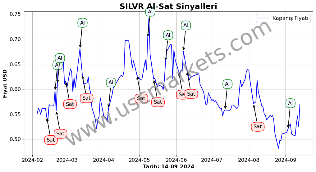 SILVR algoritma sinyalleri 3