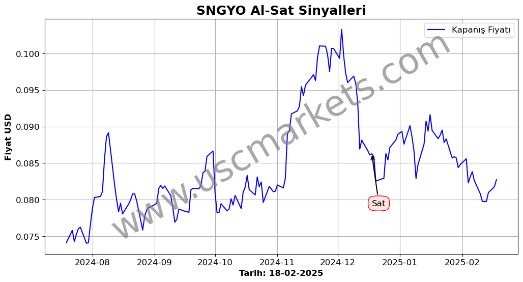 SNGYO algoritma sinyalleri 4