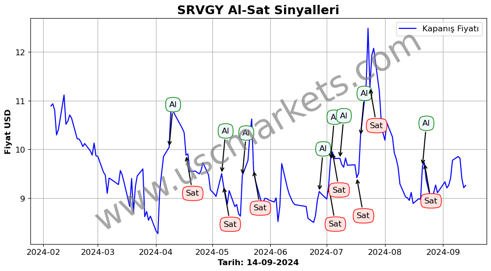 SRVGY algoritma sinyalleri 1