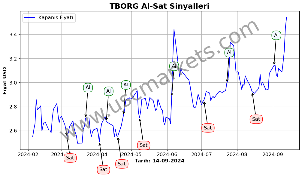 TBORG algoritma sinyalleri 2