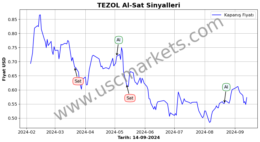 TEZOL algoritma sinyalleri 2