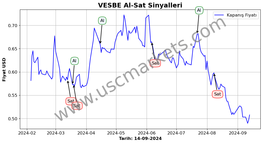 VESBE algoritma sinyalleri 2