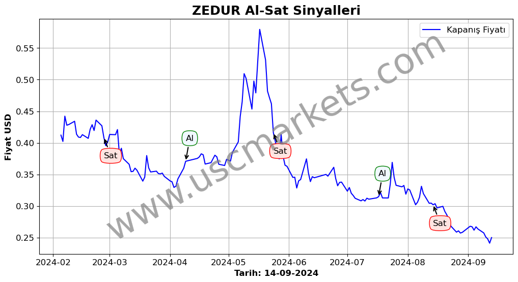 ZEDUR algoritma sinyalleri 3