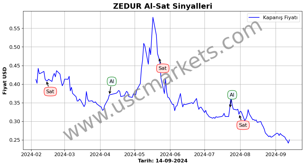 ZEDUR algoritma sinyalleri 4